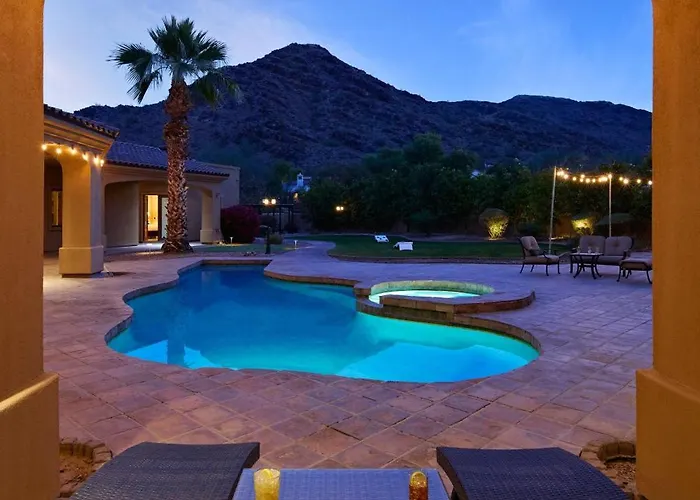 Holiday home Luxe-mountain Estate-heated Pool-paradise Valley Scottsdale