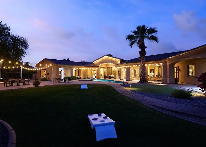 Luxe-mountain Estate-heated Pool-paradise Valley Holiday home *